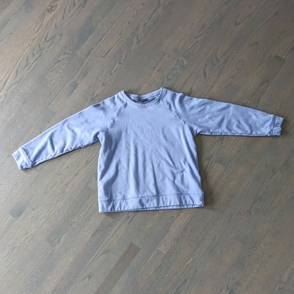 32 Degrees Women's Comfort Tech Crew Top Sweatshirt - Country Blue, Medium - Picture 4 of 5